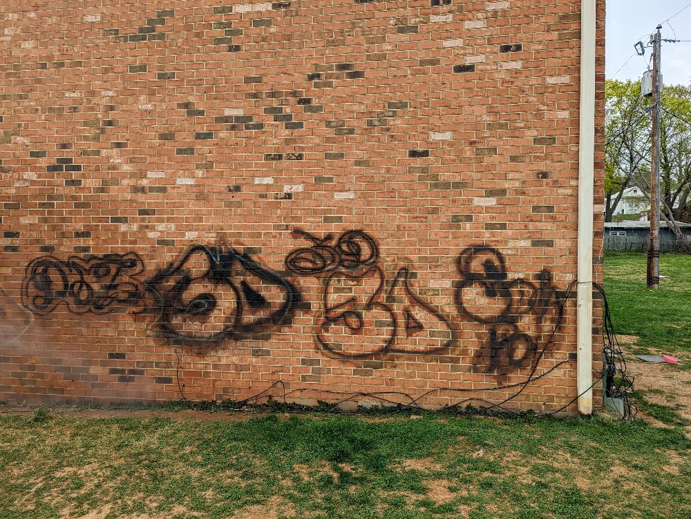 Graffiti Removal in Harrisonburg, VA