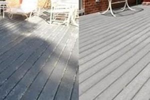 Deck cleaning