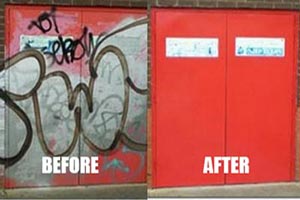 Graffiti removal