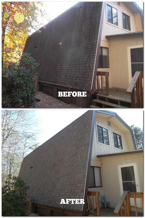 Low Pressure Roof Cleaning & Deck Cleaning in McGaheysville, VA