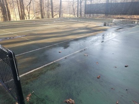 Tennis Court Cleaning In Charlottesville, VA