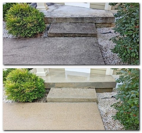 Cleaning Concrete Sidewalk Waynesboro VA