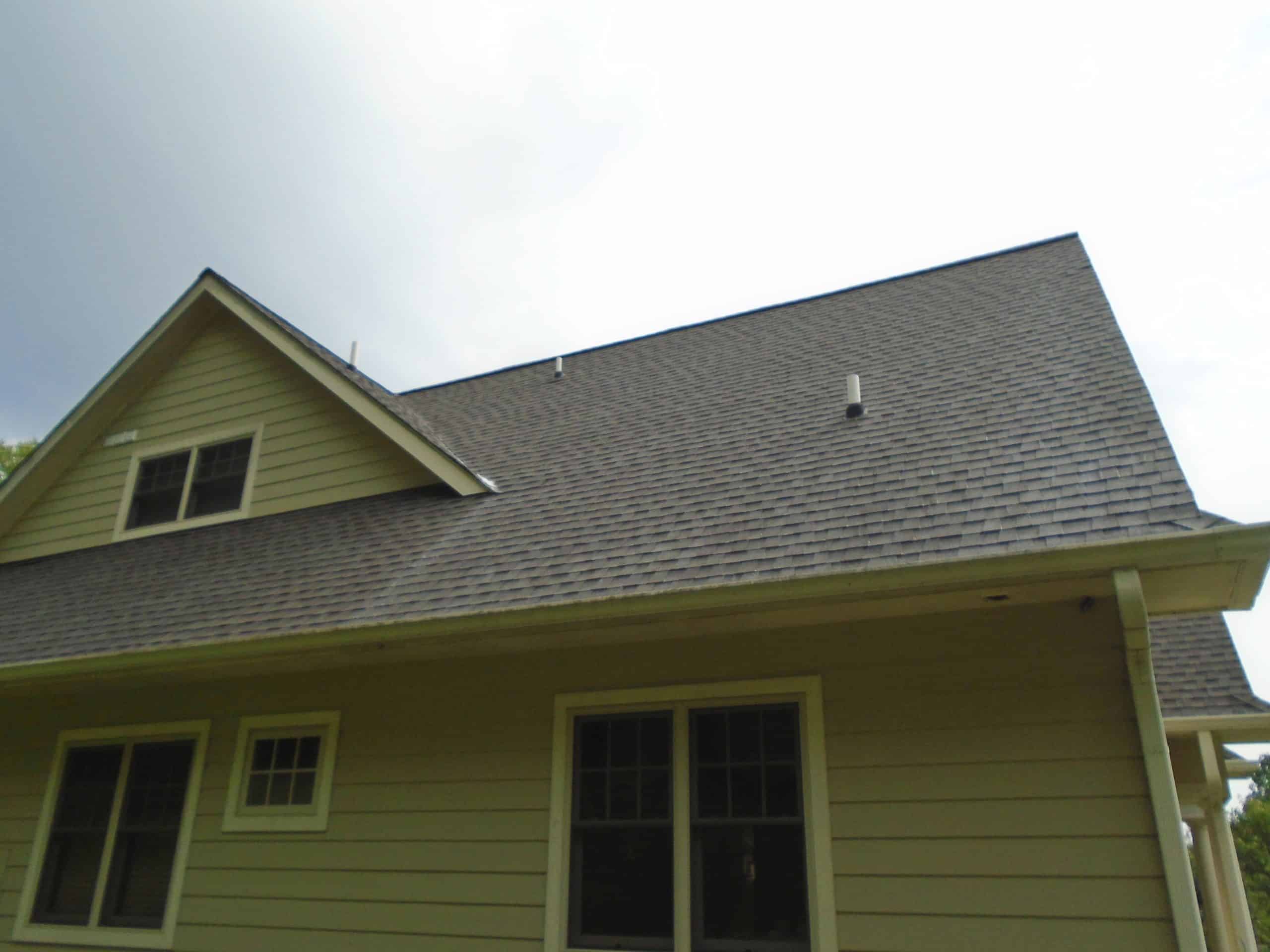 Roof Black Streaks after