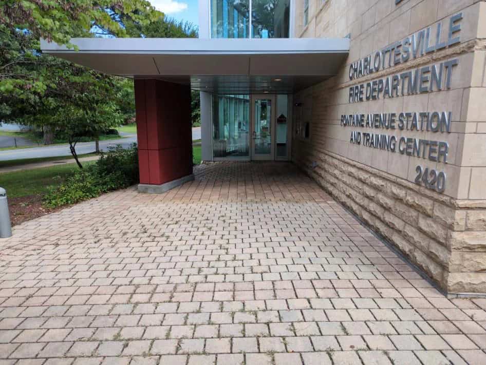 Fire Department Building Entrance Waynesboro City Virginia_1
