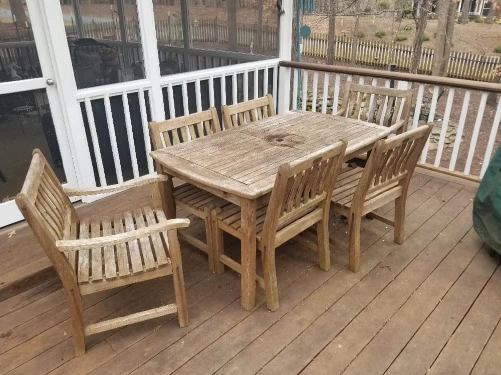 Outdoor Wooden Patio Furniture Augusta County Virginia