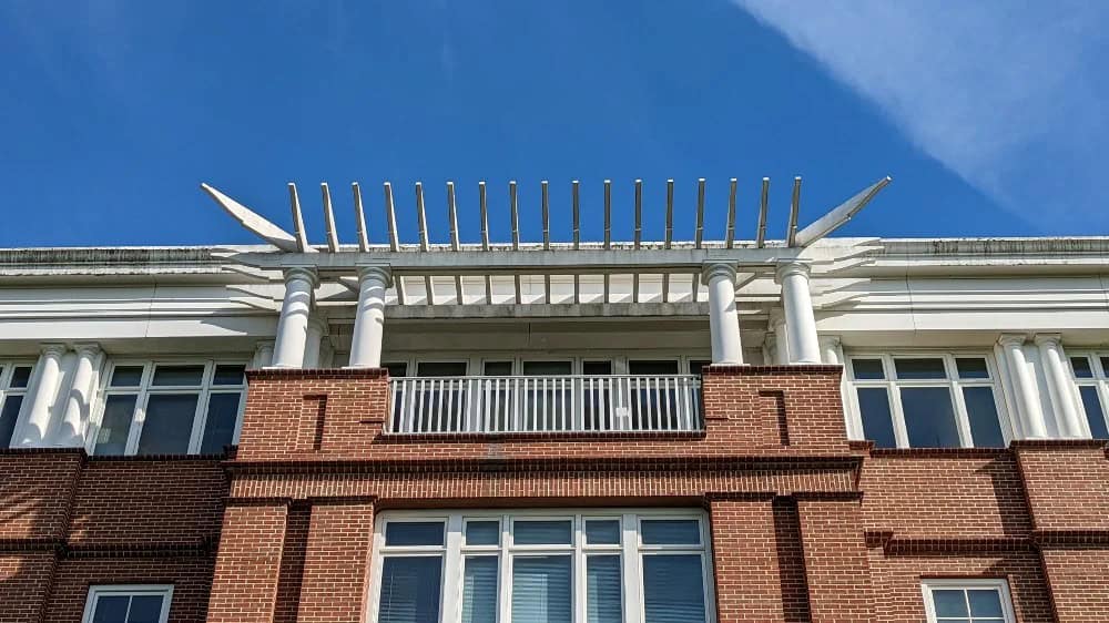 Red Brick Building Skyward Augusta County Virginia