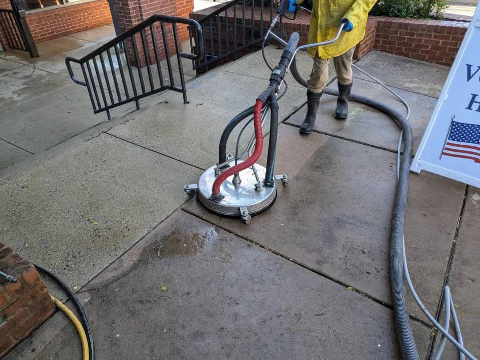 Sidewalk Pressure Washing Waynesboro City Virginia