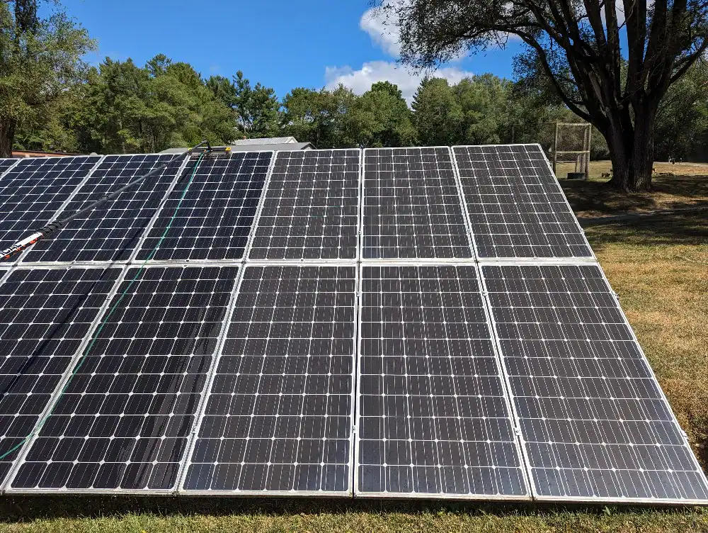 Solar Panels Outdoor Installation Augusta County Virginia Solar Panels Outdoor Installation Augusta County Virginia