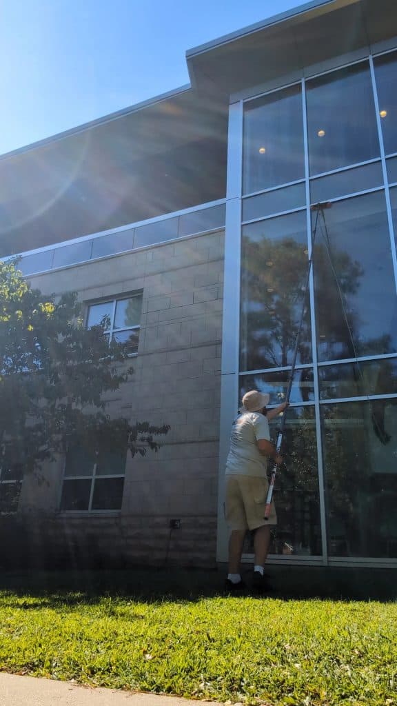 Window Washing Exterior Building Augusta County Virginia