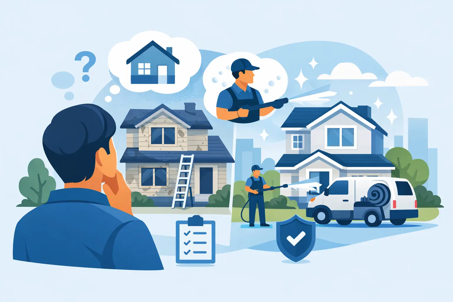 Choosing a Home Exterior Cleaning Company
