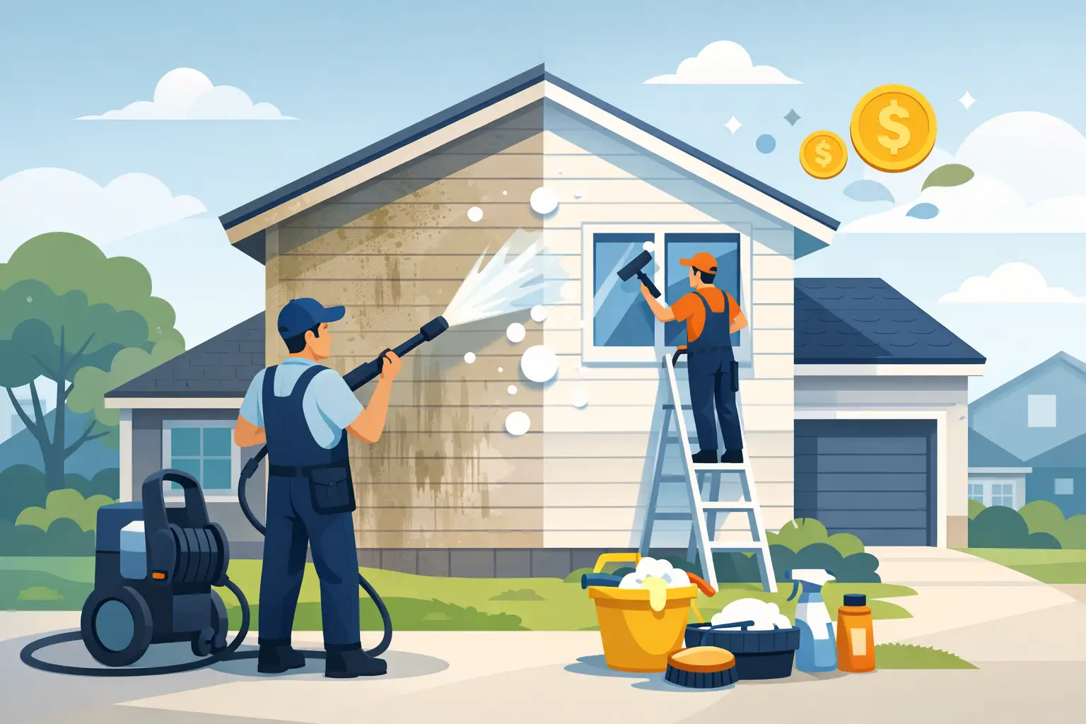 How Much Does It Cost to Clean Exterior of House?
