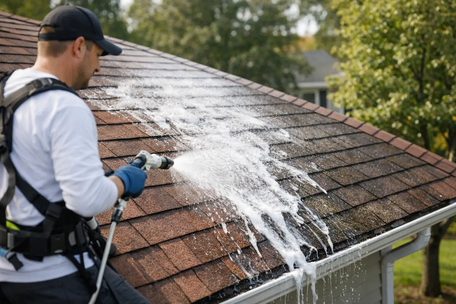 Roof Cleaning Soft Washing Explained