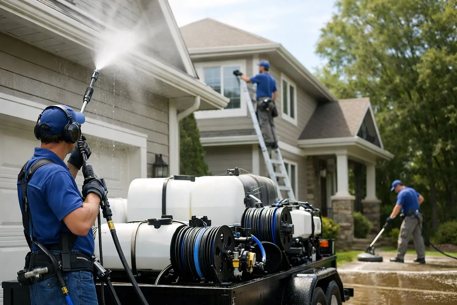 Residential Exterior Cleaning Cleaning Services Near Me