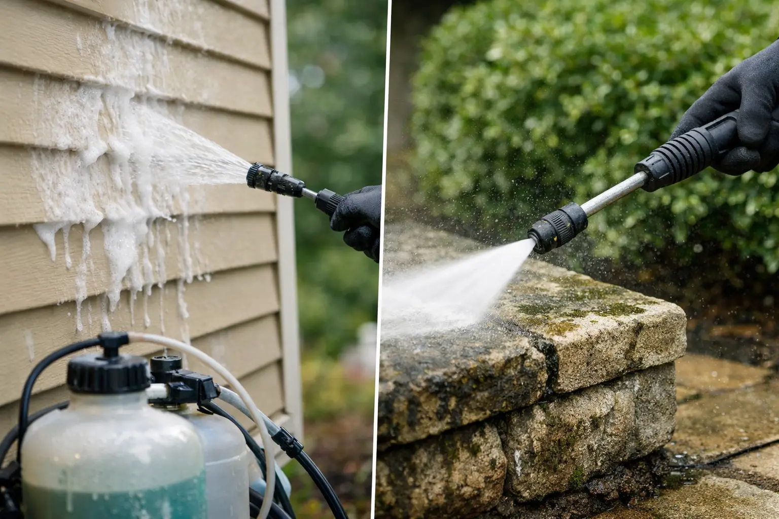 Soft Washing vs Pressure Washing Explained