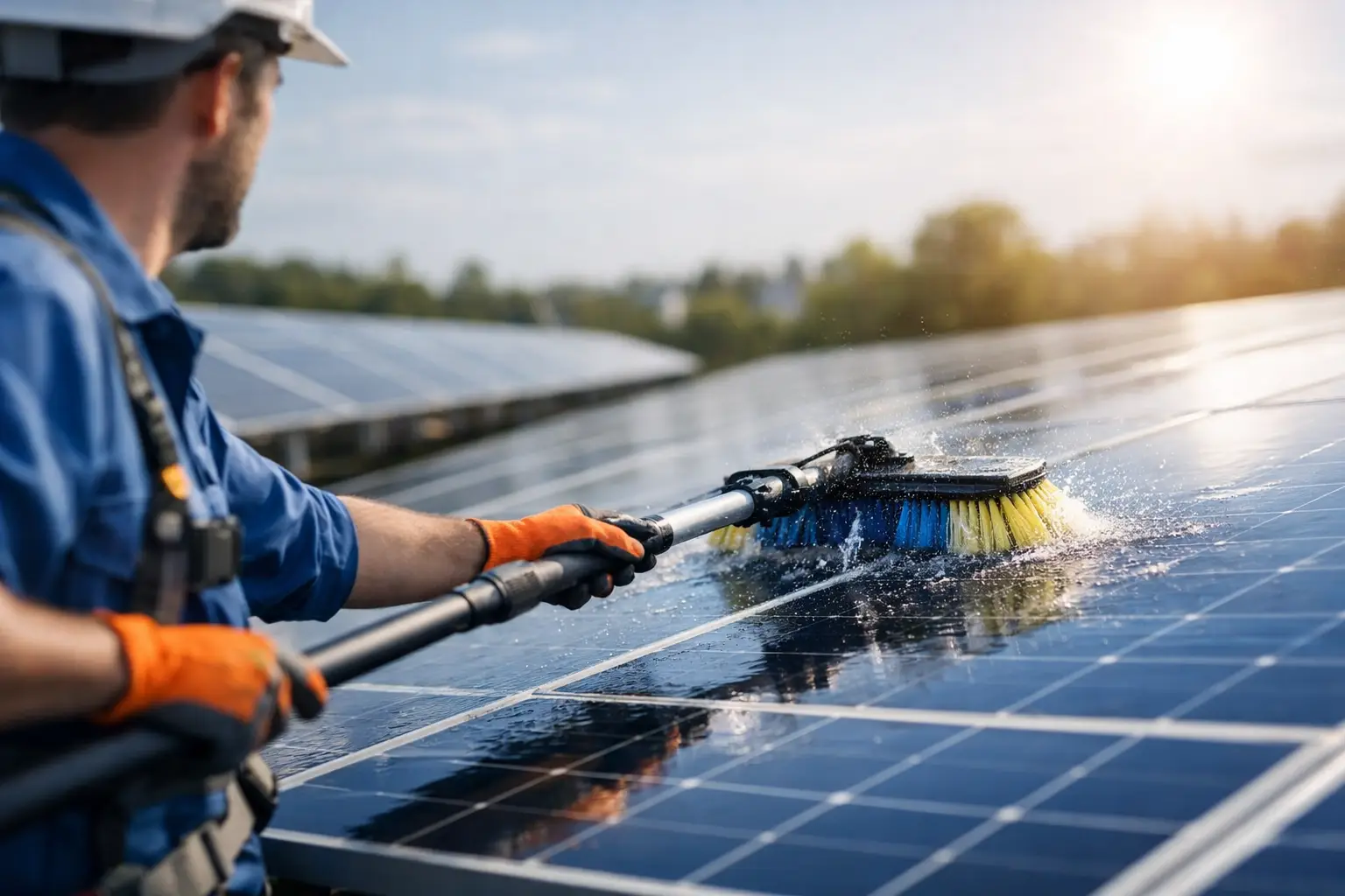 Solar Panel Cleaning Service: When It Pays